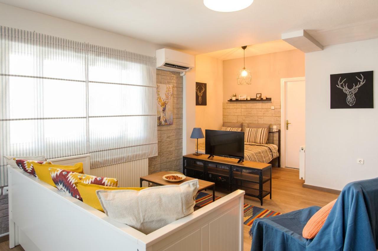 La Casa - Traditionally Elegant Apt 38M2 W Prk Grd ヨアニナ エクステリア 写真
